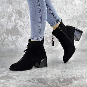 Ботильоны женские Fashion Specks 2403 38 размер 24,5 см Черный Ботильоны женские Fashion Specks 2403 38 размер 24,5 см Черный