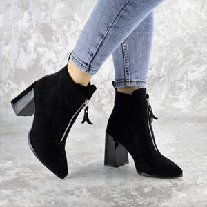 Ботильоны женские Fashion Springer 2404 39 размер 25 см Черный Ботильоны женские Fashion Springer 2404 39 размер 25 см Черный