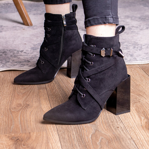 Ботильоны женские Fashion Stooker 2406 38 размер 24,5 см Черный Ботильоны женские Fashion Stooker 2406 38 размер 24,5 см Черный