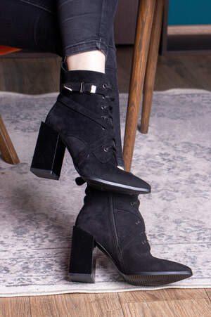 Ботильоны женские Fashion Stooker 2406 38 размер 24,5 см Черный Ботильоны женские Fashion Stooker 2406 38 размер 24,5 см Черный