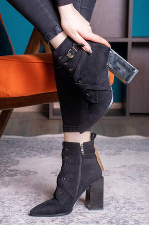 Ботильоны женские Fashion Stooker 2406 38 размер 24,5 см Черный Ботильоны женские Fashion Stooker 2406 38 размер 24,5 см Черный