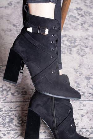 Ботильоны женские Fashion Stooker 2406 38 размер 24,5 см Черный Ботильоны женские Fashion Stooker 2406 38 размер 24,5 см Черный