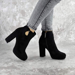 Ботильоны женские Fashion Storytime 2388 37 размер 24 см Черный Ботильоны женские Fashion Storytime 2388 37 размер 24 см Черный