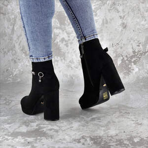 Ботильоны женские Fashion Susan 2220 35 размер 23 см Черный Ботильоны женские Fashion Susan 2220 35 размер 23 см Черный