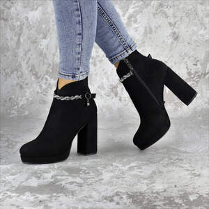 Ботильоны женские Fashion Susan 2220 35 размер 23 см Черный Ботильоны женские Fashion Susan 2220 35 размер 23 см Черный