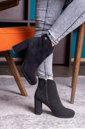 Ботильоны женские Fashion Tatum 2415 37 размер 24 см Черный