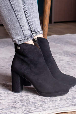 Ботильоны женские Fashion Tatum 2415 37 размер 24 см Черный