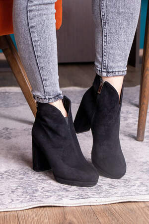 Ботильоны женские Fashion Tatum 2415 37 размер 24 см Черный