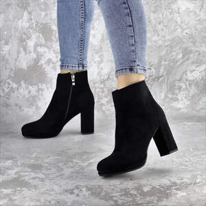 Ботильоны женские Fashion Trapper 2410 37 размер 24 см Черный