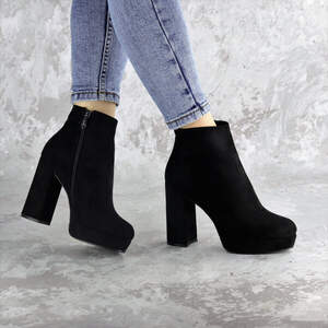 Ботильоны женские Fashion Trix 2453 37 размер 24 см Черный