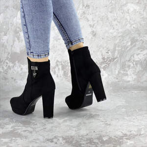 Ботильоны женские Fashion Truman 2416 38 размер 24,5 см Черный