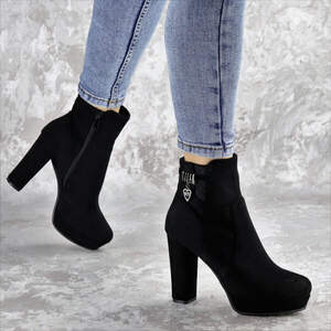 Ботильоны женские Fashion Truman 2416 38 размер 24,5 см Черный