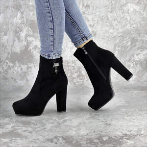 Ботильоны женские Fashion Truman 2416 38 размер 24,5 см Черный