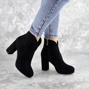 Ботильоны женские Fashion Tussler 2417 37 размер 24 см Черный