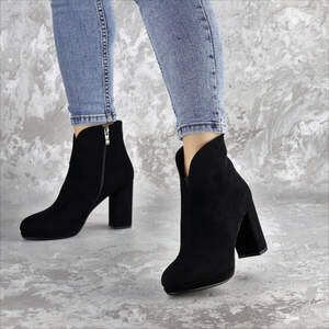 Ботильоны женские Fashion Tussler 2417 37 размер 24 см Черный