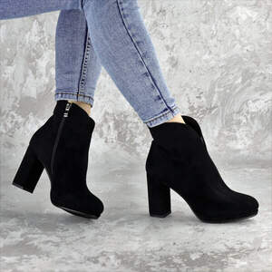 Ботильоны женские Fashion Tussler 2417 37 размер 24 см Черный