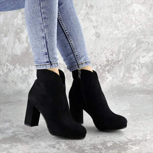 Ботильоны женские Fashion Tussler 2417 37 размер 24 см Черный