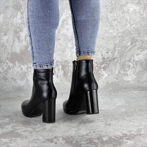 Ботильоны женские Fashion Zuess 2426 37 размер 24 см Черный Ботильоны женские Fashion Zuess 2426 37 размер 24 см Черный