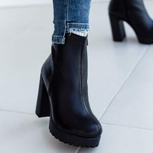 Ботильоны женские зимние Fashion Willow 3322 36 размер 23,5 см Черный Ботильоны женские зимние Fashion Willow 3322 36 размер 23,5 см Черный