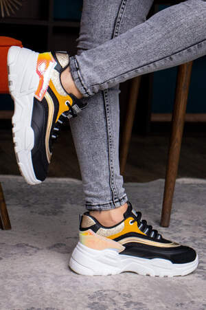 Женские кроссовки Fashion Ferris 1760 37 размер 23,5 см Черный Женские кроссовки Fashion Ferris 1760 37 размер 23,5 см Черный