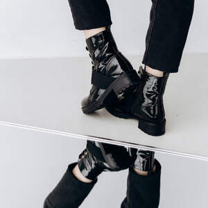 Ботинки женские Fashion Alabama 3293 36 размер 23,5 см Черный