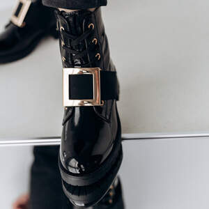 Ботинки женские Fashion Alabama 3293 36 размер 23,5 см Черный