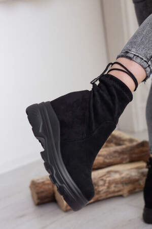 Ботинки женские Fashion Curly 2502 40 размер 24,5 см Черный Ботинки женские Fashion Curly 2502 40 размер 24,5 см Черный