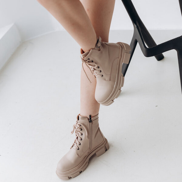 Ботинки женские Fashion Daria 3287 38 размер 24,5 см Бежевый Ботинки женские Fashion Daria 3287 38 размер 24,5 см Бежевый