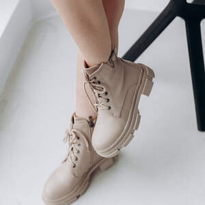 Ботинки женские Fashion Daria 3287 38 размер 24,5 см Бежевый Ботинки женские Fashion Daria 3287 38 размер 24,5 см Бежевый