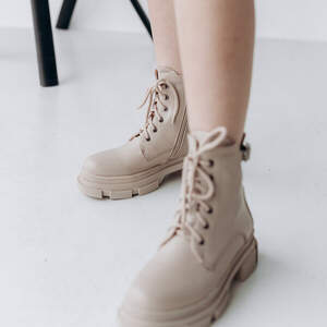 Ботинки женские Fashion Daria 3287 38 размер 24,5 см Бежевый Ботинки женские Fashion Daria 3287 38 размер 24,5 см Бежевый