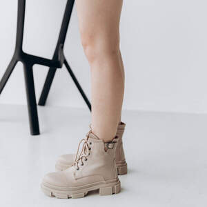 Ботинки женские Fashion Daria 3287 38 размер 24,5 см Бежевый Ботинки женские Fashion Daria 3287 38 размер 24,5 см Бежевый