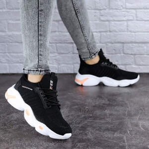 Женские кроссовки Fashion Kierra 1881 38 размер 24 см Черный Женские кроссовки Fashion Kierra 1881 38 размер 24 см Черный