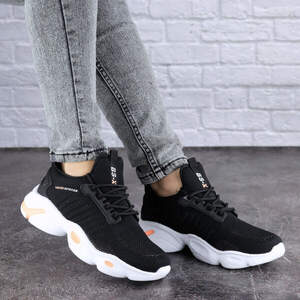 Женские кроссовки Fashion Kierra 1881 38 размер 24 см Черный Женские кроссовки Fashion Kierra 1881 38 размер 24 см Черный