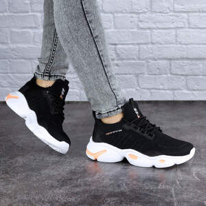 Женские кроссовки Fashion Kierra 1881 38 размер 24 см Черный Женские кроссовки Fashion Kierra 1881 38 размер 24 см Черный