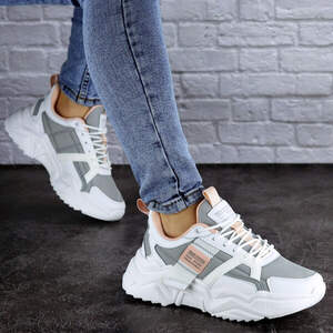 Женские кроссовки Fashion Kirsty 1885 36 размер 23 см Серый Женские кроссовки Fashion Kirsty 1885 36 размер 23 см Серый