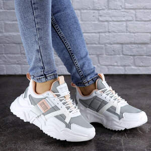 Женские кроссовки Fashion Kirsty 1885 36 размер 23 см Серый Женские кроссовки Fashion Kirsty 1885 36 размер 23 см Серый