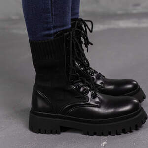 Ботинки женские Fashion Horseshoe 3368 39 размер 25 см Черный Ботинки женские Fashion Horseshoe 3368 39 размер 25 см Черный