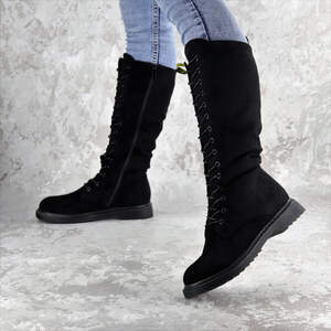 Ботинки женские Fashion Hoshi 2287 36 размер 23,5 см Черный Ботинки женские Fashion Hoshi 2287 36 размер 23,5 см Черный