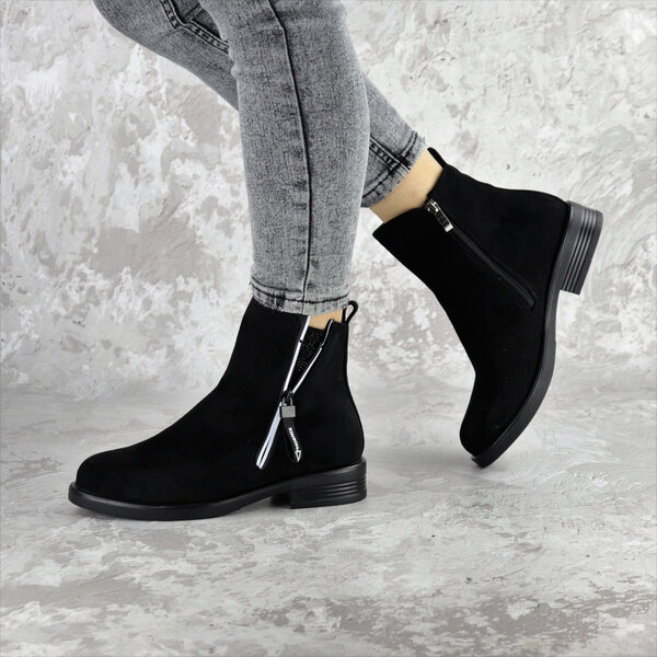 Ботинки женские Fashion Mortimer 2375 37 размер 24 см Черный Ботинки женские Fashion Mortimer 2375 37 размер 24 см Черный