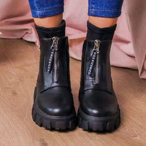 Ботинки женские Fashion Nutmeg 2378 36 размер 23,5 см Черный Ботинки женские Fashion Nutmeg 2378 36 размер 23,5 см Черный