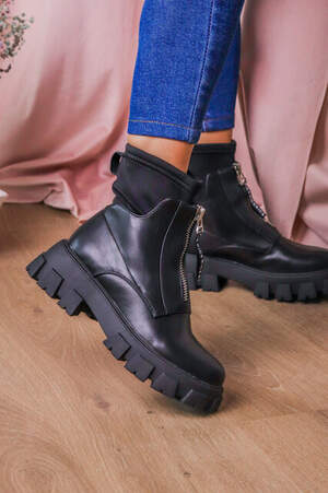 Ботинки женские Fashion Nutmeg 2378 36 размер 23,5 см Черный Ботинки женские Fashion Nutmeg 2378 36 размер 23,5 см Черный