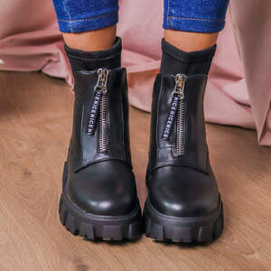 Ботинки женские Fashion Nutmeg 2378 36 размер 23,5 см Черный Ботинки женские Fashion Nutmeg 2378 36 размер 23,5 см Черный