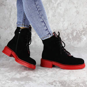 Ботинки женские Fashion Patchy 2140 36 размер 23,5 см Черный Ботинки женские Fashion Patchy 2140 36 размер 23,5 см Черный