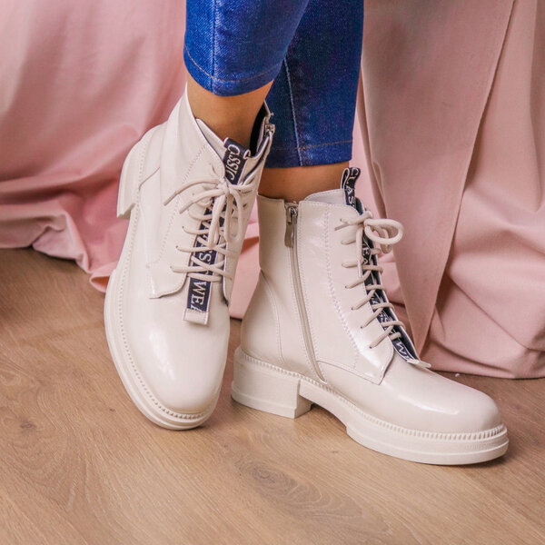 Ботинки женские Fashion Patchy 2163 38 размер 24,5 см Бежевый Ботинки женские Fashion Patchy 2163 38 размер 24,5 см Бежевый