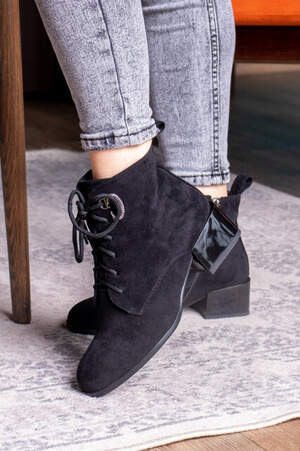 Ботинки женские Fashion Raikaard 2391 36 размер 23,5 см Черный Ботинки женские Fashion Raikaard 2391 36 размер 23,5 см Черный