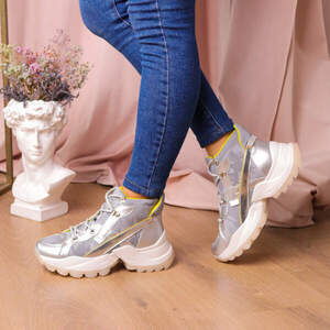 Ботинки женские Fashion Rowan 2395 36 размер 23,5 см Серебро Ботинки женские Fashion Rowan 2395 36 размер 23,5 см Серебро