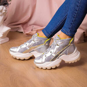 Ботинки женские Fashion Rowan 2395 36 размер 23,5 см Серебро Ботинки женские Fashion Rowan 2395 36 размер 23,5 см Серебро