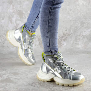 Ботинки женские Fashion Rowan 2395 36 размер 23,5 см Серебро Ботинки женские Fashion Rowan 2395 36 размер 23,5 см Серебро