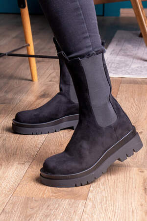 Ботинки женские Fashion Sid 2462 37 размер 24 см Черный Ботинки женские Fashion Sid 2462 37 размер 24 см Черный