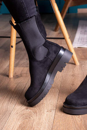 Ботинки женские Fashion Sid 2462 37 размер 24 см Черный Ботинки женские Fashion Sid 2462 37 размер 24 см Черный